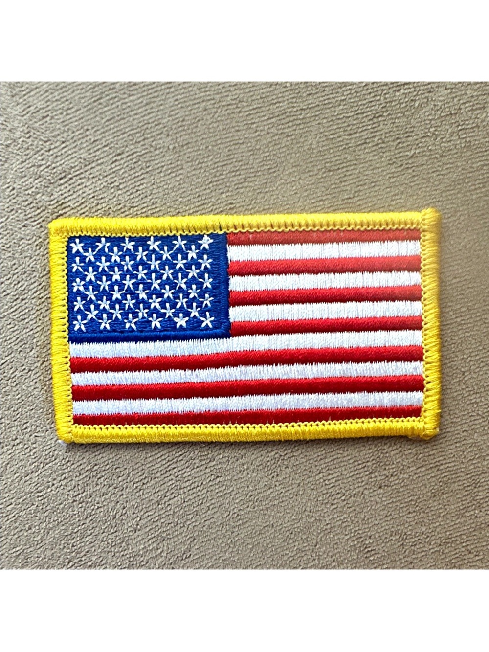 American Flag Patch - Sew-On